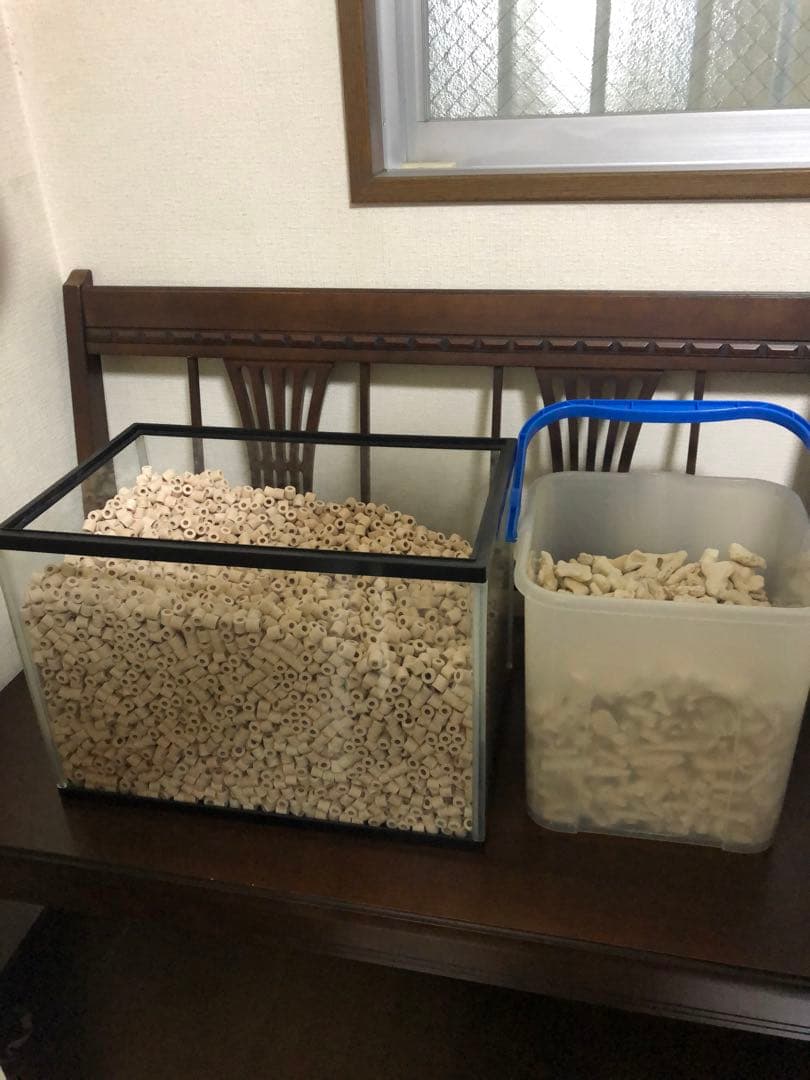 【特注品】90cmアクリルWオーバーフロー水槽(本水槽+リフジュウム水槽)