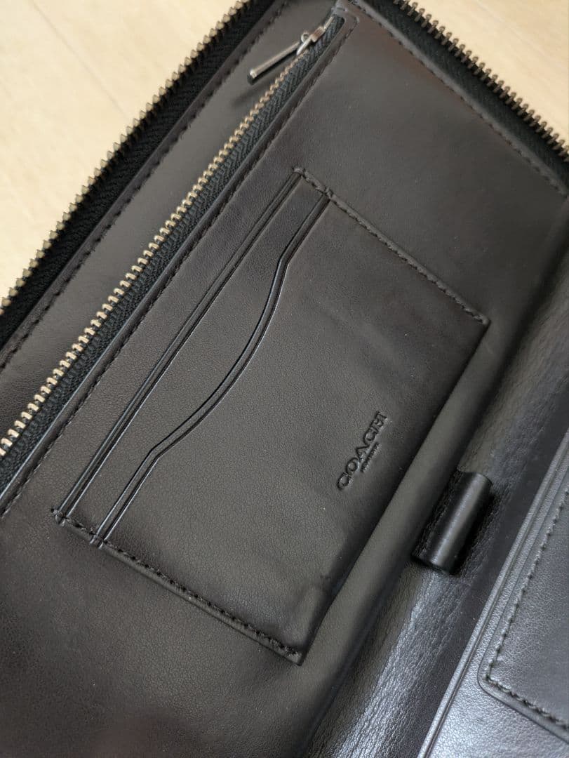 【美品】COACH トラベルオーガナイザー 長財布 大容量
