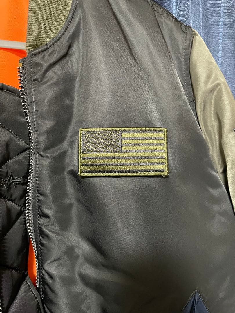 ALPHA INDUSTRIES MA-1 リバーシブル フライトジャケット