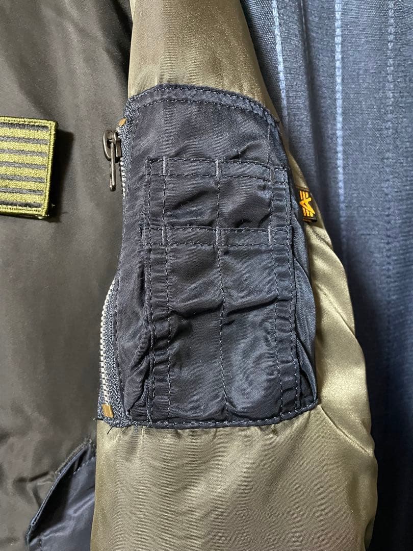 ALPHA INDUSTRIES MA-1 リバーシブル フライトジャケット