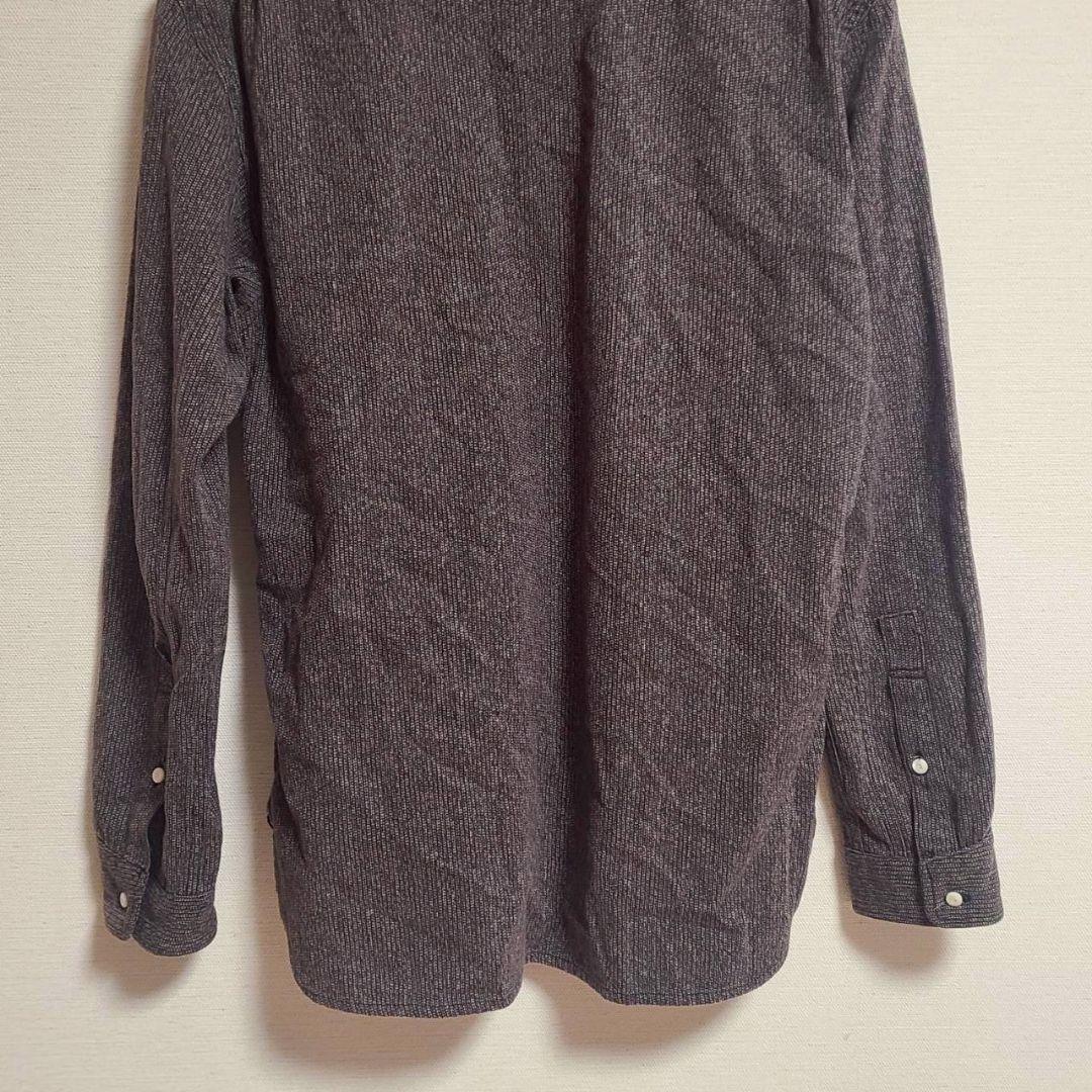 オールドジョー 長袖 シャツ ビーチクロス ゴマ塩 ワークシャツ 38