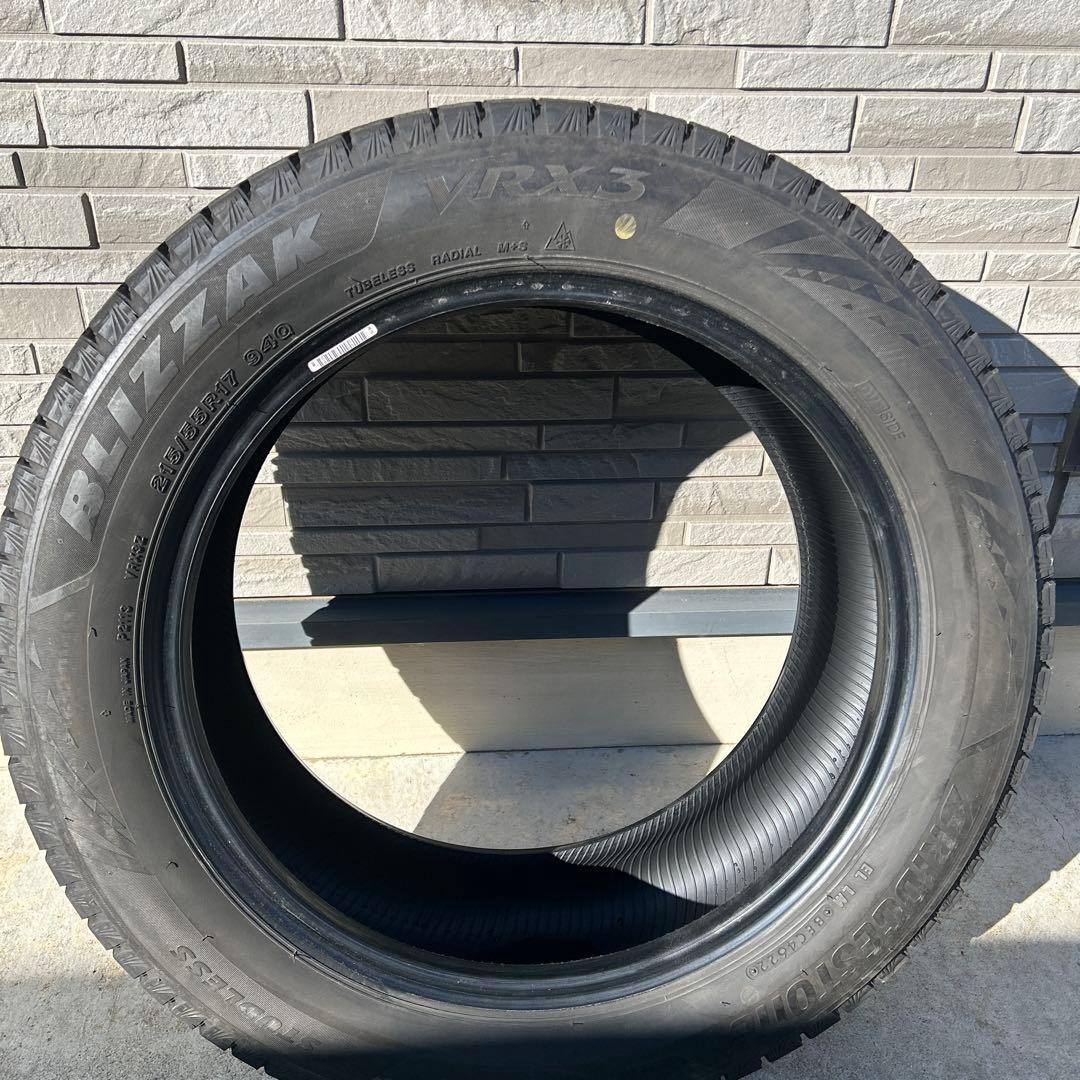 ブリヂストン BLIZZAK VRX3 215/55R17