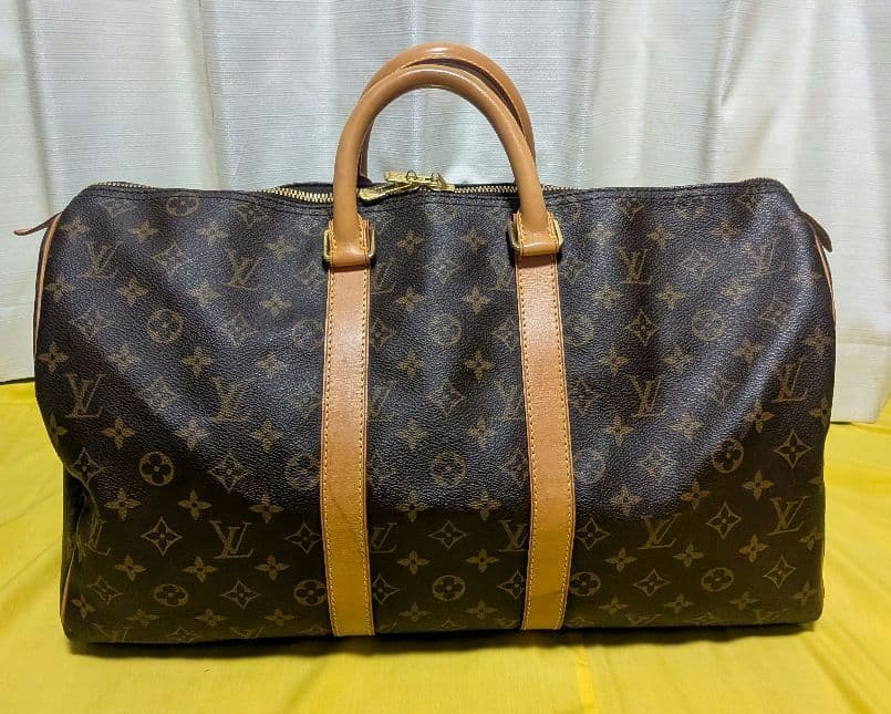 ルイ・ヴィトン キーポル45ボストンバッグ ブラウンFL1012