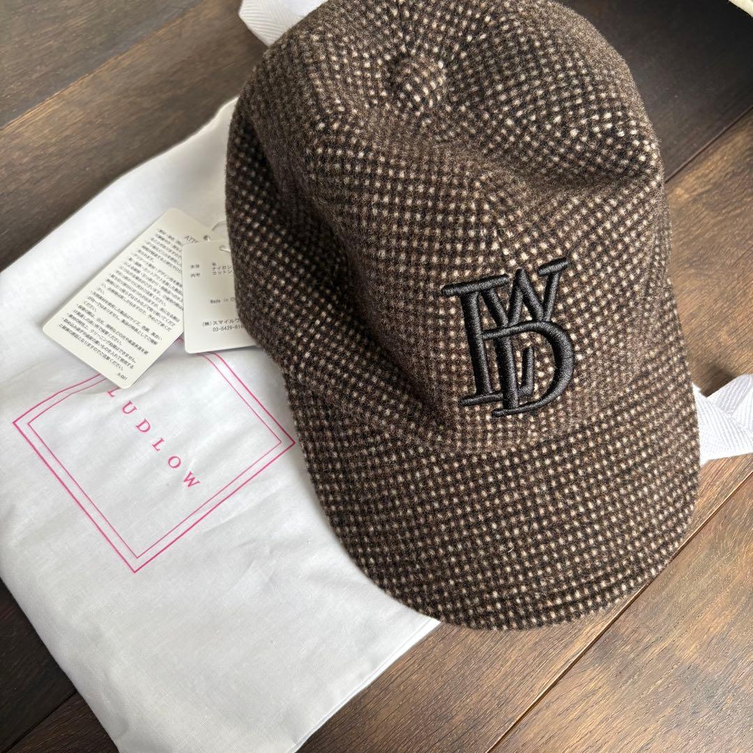 【はむ】2025 LUDLOW ラドロー　チェックキャップ