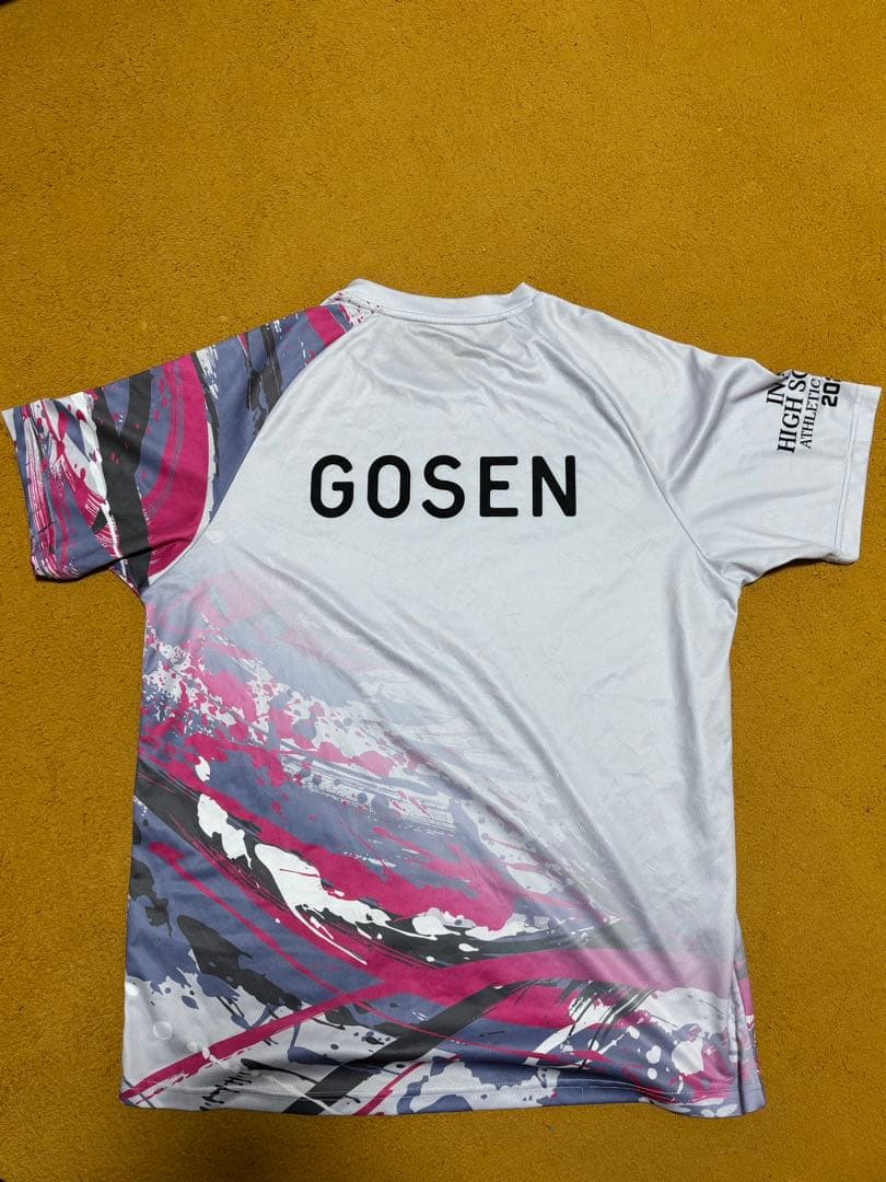 GOSEN 2025インハイＴシャツ ライトグレー Ｌ