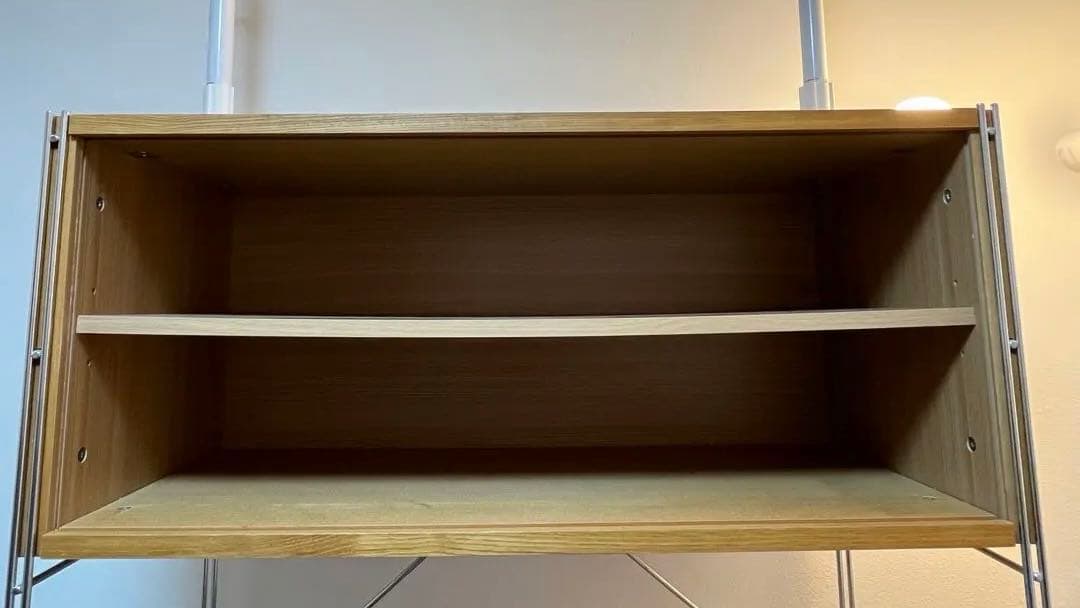 無印　ユニットシェルフ用　引き戸　旧型