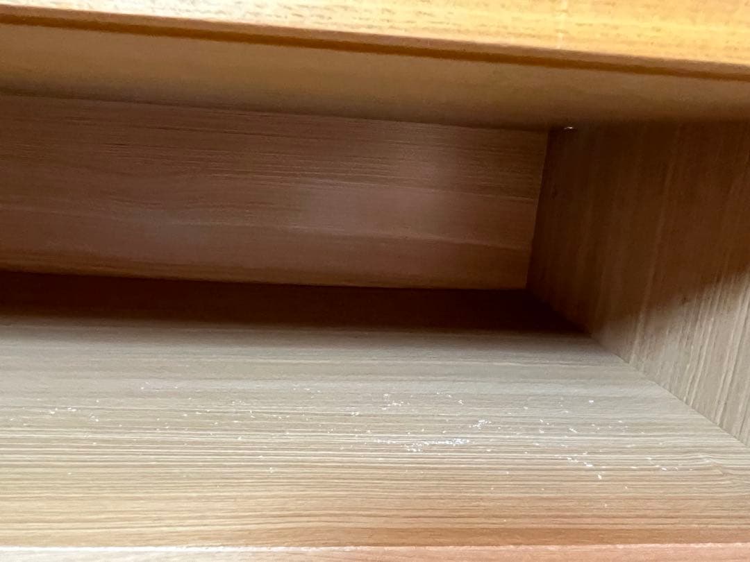 無印　ユニットシェルフ用　引き戸　旧型