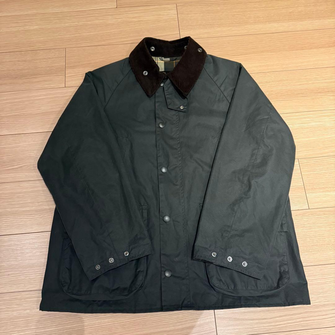 【タグ付】Barbour OS Bedale ワックスコットン 38 SAGE