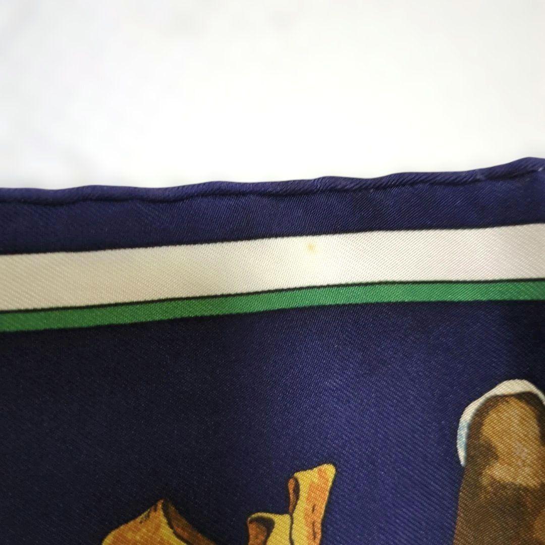 HERMES カレ 90 カチナ kachinas インディアン ネイビー