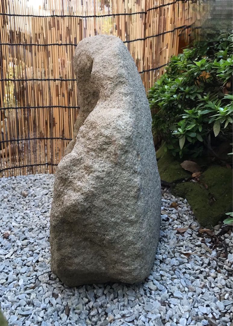 【天然石・自然型石灯篭・置灯篭】庭石オブジェ箱庭飾り石日本庭園テラス造園天然石