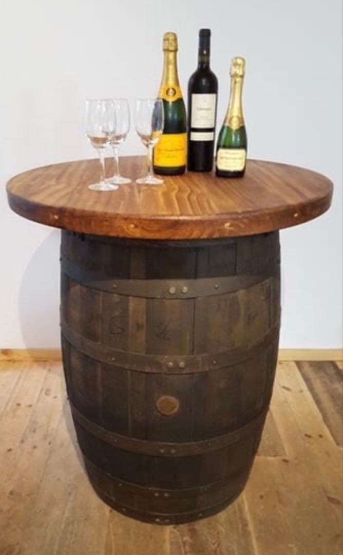 希少ビンテージウィスキー樽カウンターテーブル