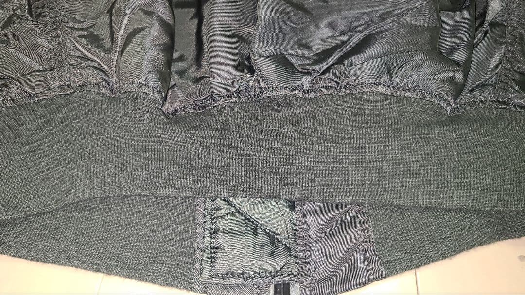 ALPHA INDUSTRIES MA-1 USA製 グランドクルー L