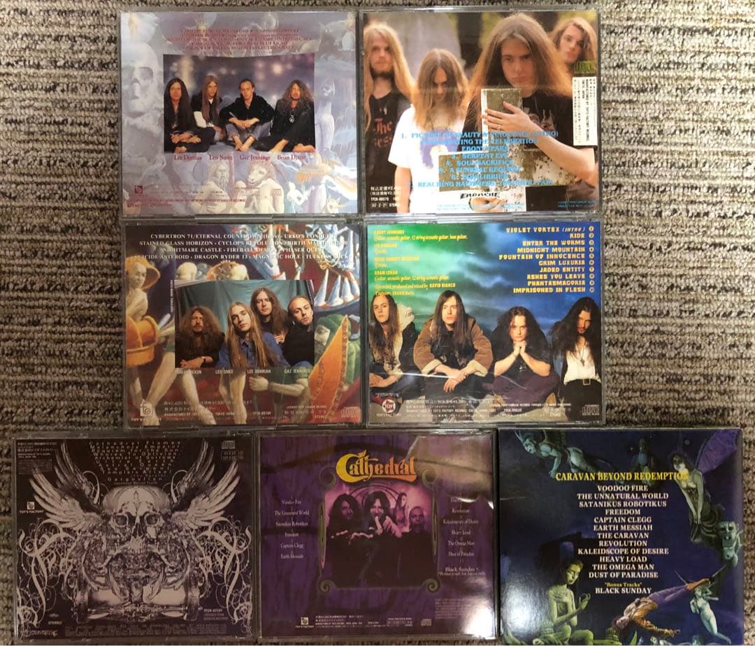 Cathedral カテドラル　アルバム6枚セット