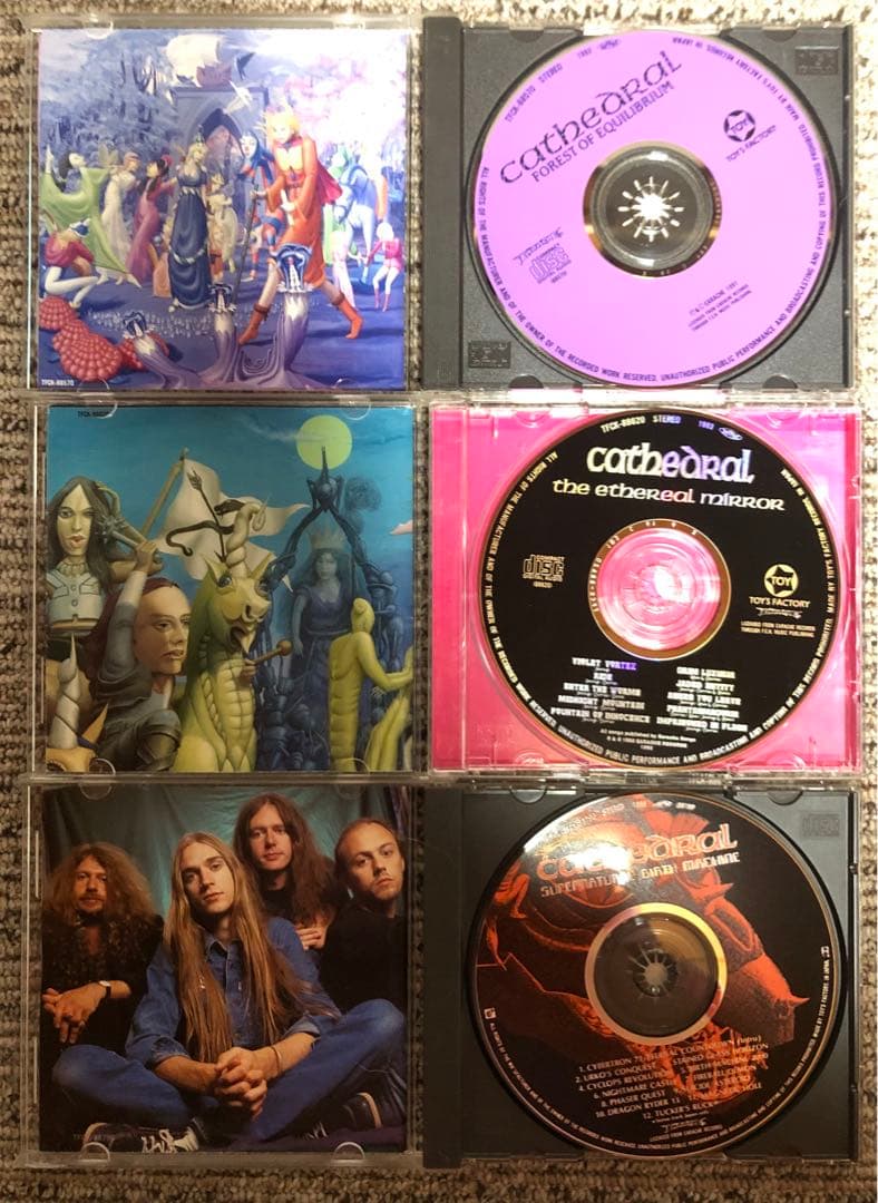 Cathedral カテドラル　アルバム6枚セット