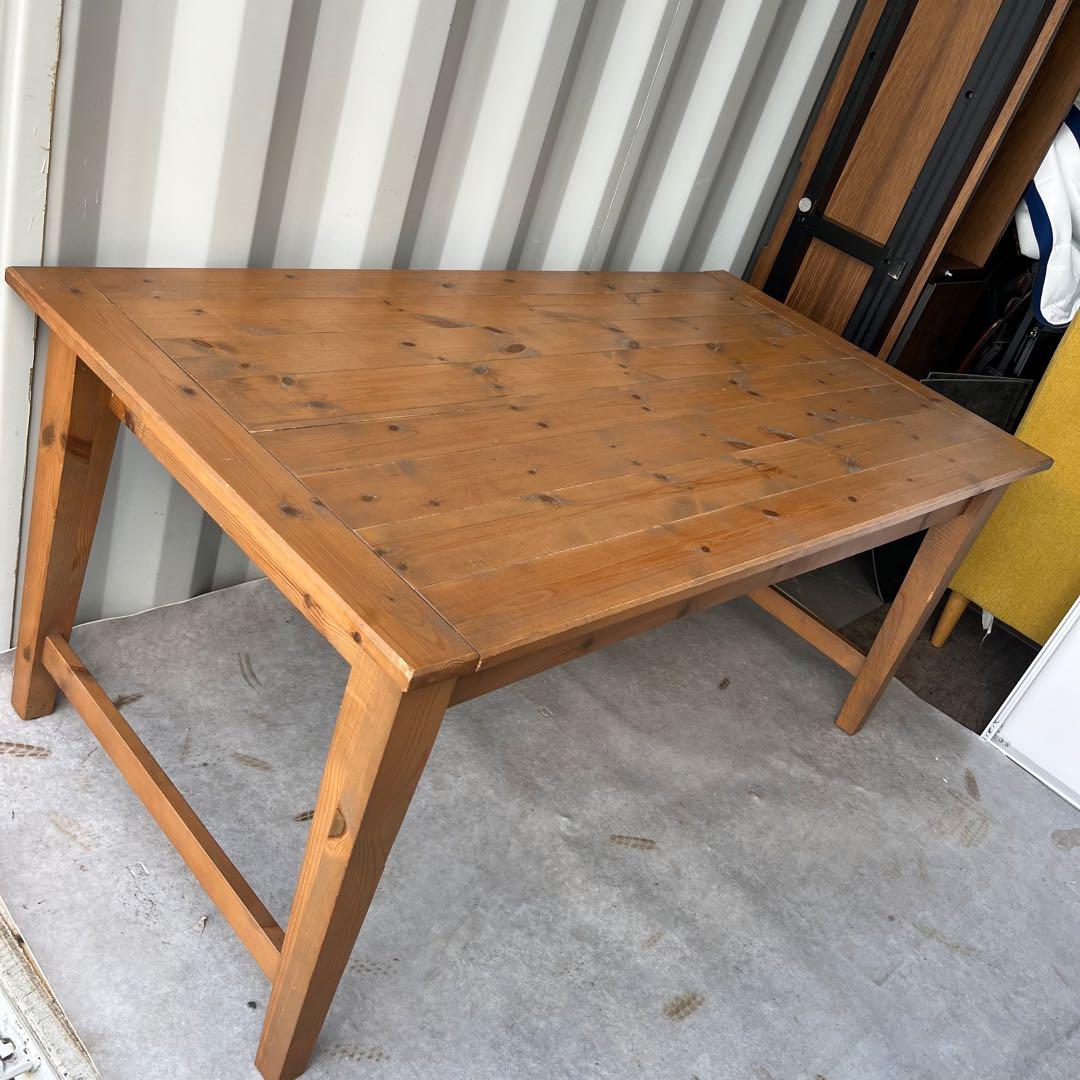 取付無料！ジャーナルスタンダードファニチャー バワリー 天然木ダイニングテーブル