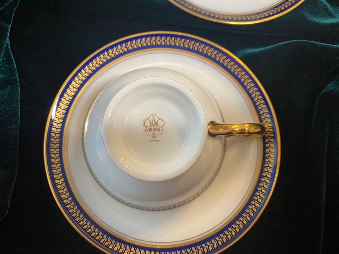 大倉陶園　ゴールドウィング 二客セット　限定セール中です