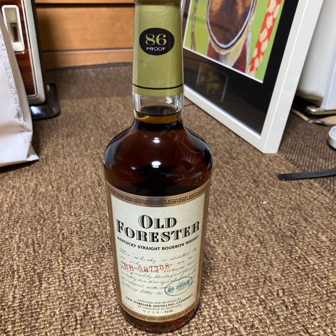 値下げ　オールドフォレスター　特級　サントリー瓶詰め