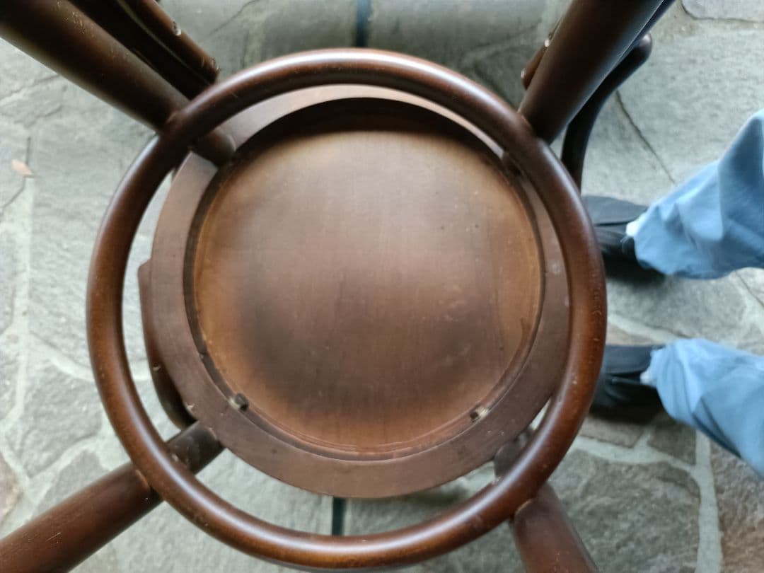 引取限定　AKIMOKU 秋田木工　ベントウッドチェア　曲げ木