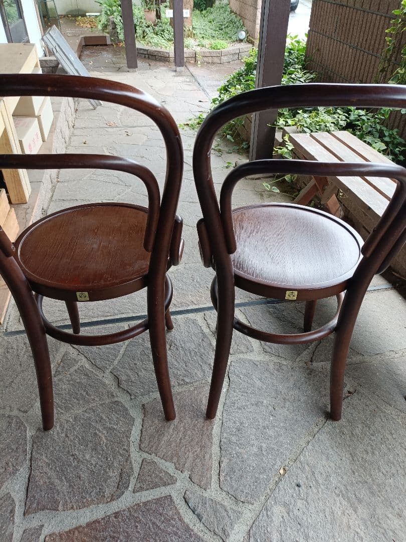 引取限定　AKIMOKU 秋田木工　ベントウッドチェア　曲げ木