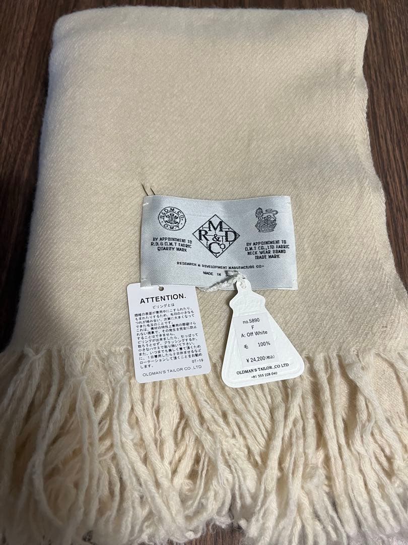 skpちゃーちゃん様用　新品未使用　オールドマンズテーラー　ウールストール