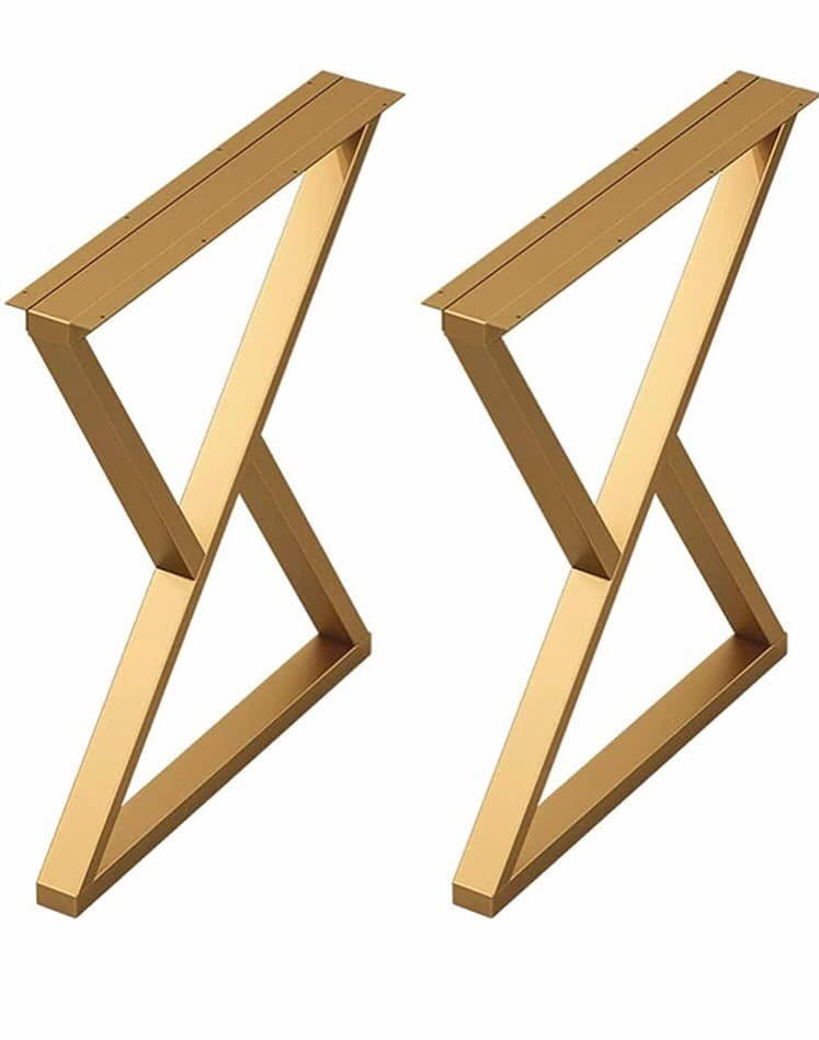 カウンターテーブル用　脚　ゴールド