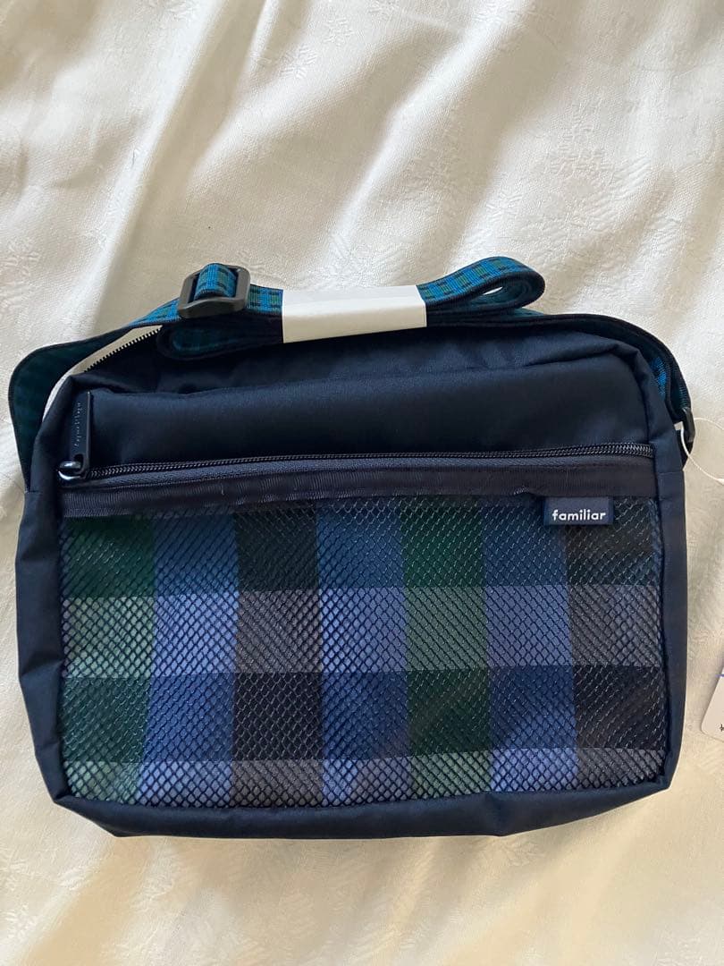 ファミリア　 ショルダーバッグ　バッグ 2025AWネイビー　新品