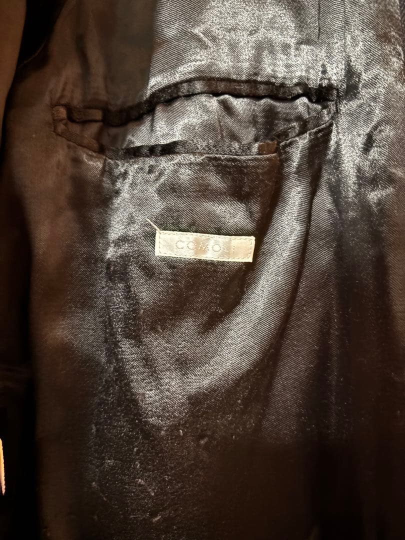 COMOLI 18AW ウールサージタイロッケンコート 【サイズ1】