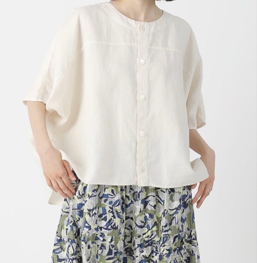 Plantation リネンキャンバス シャツ　プランテーション　zucca