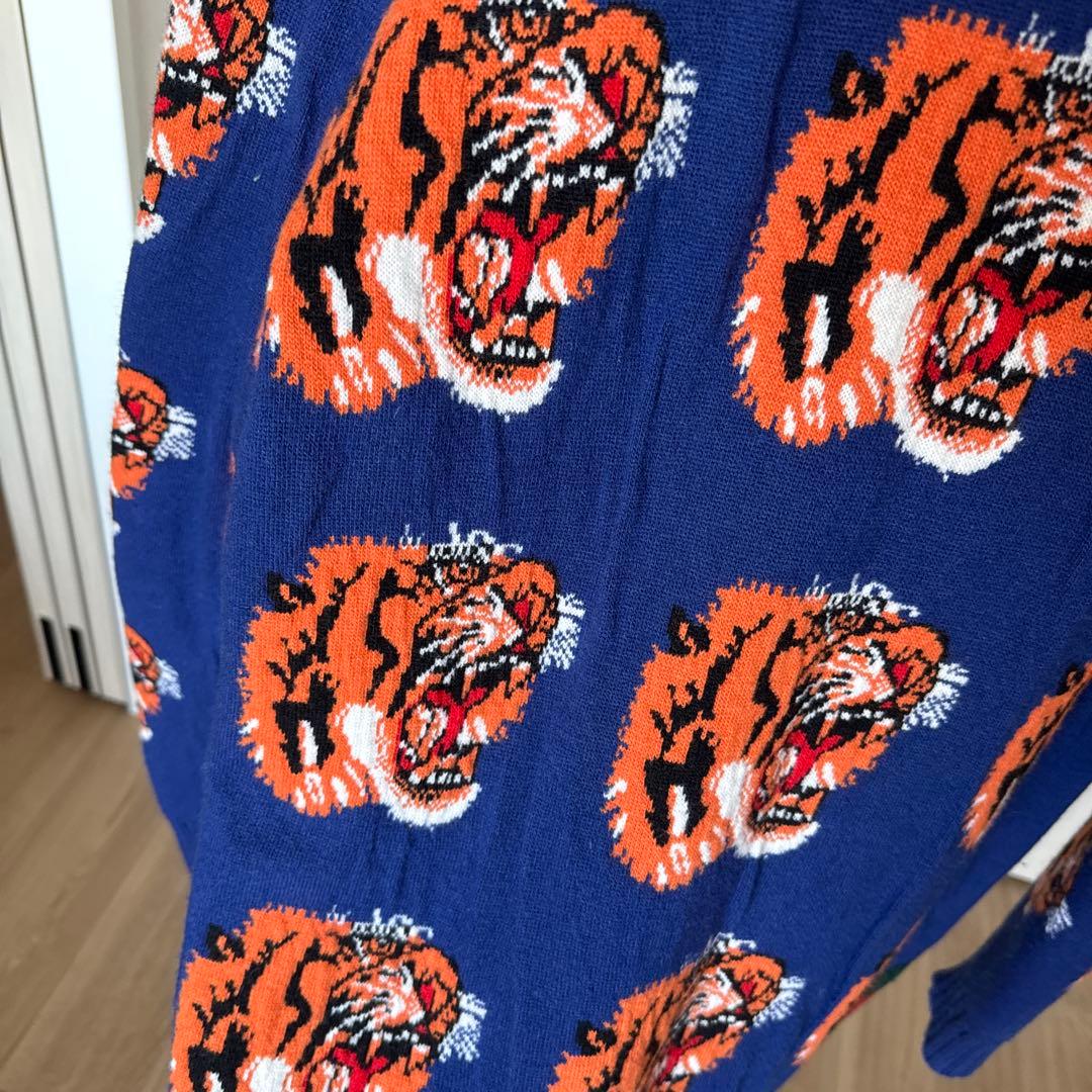 GUCCI トラ柄 カーディガン L