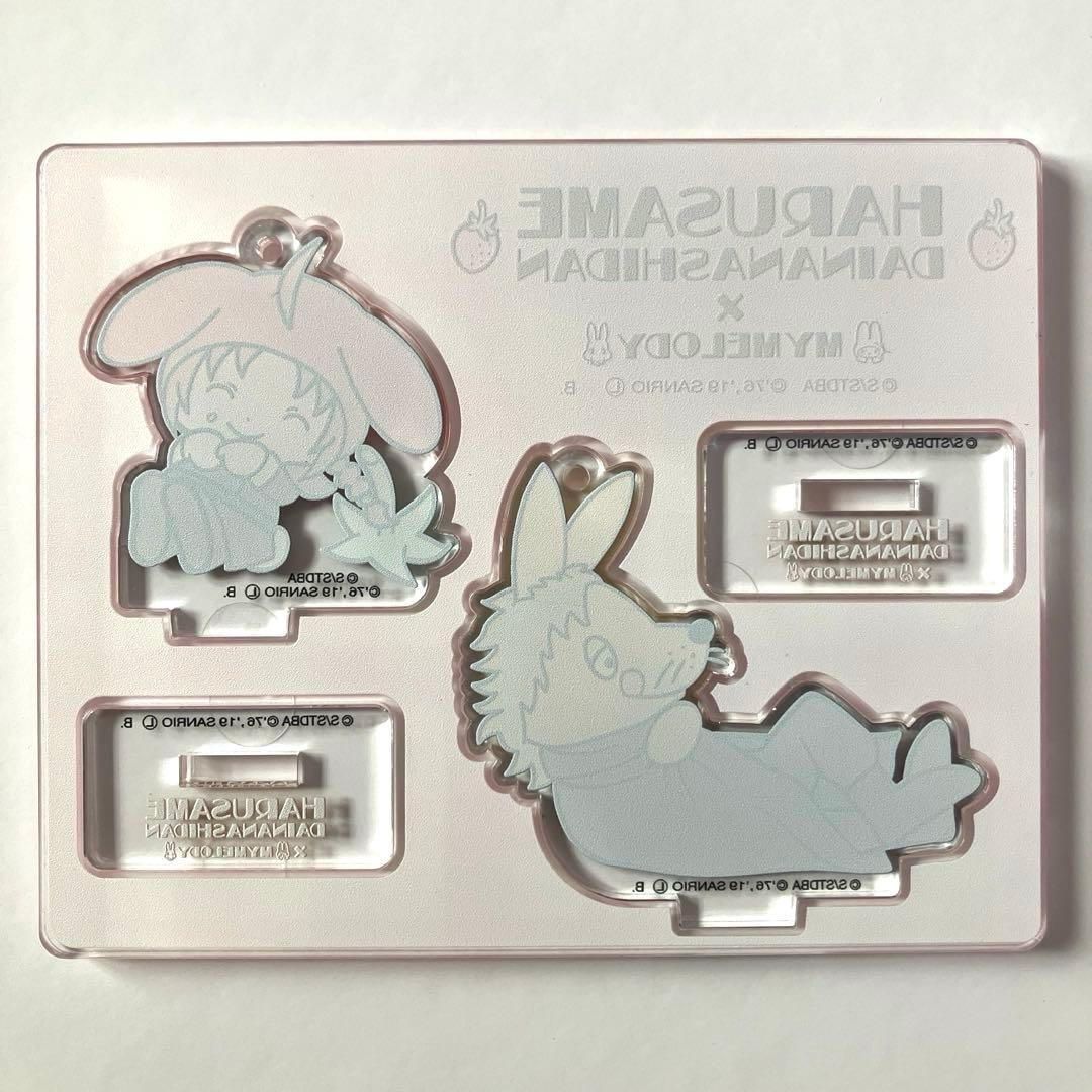 a*読様 【激レア】 銀魂 サンリオ アクリルマスコットプレート 神威 阿伏兎