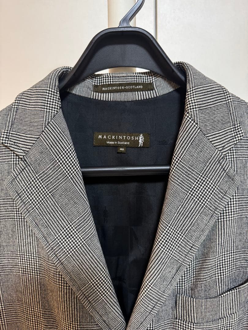 MACKINTOSH マッキントッシュ ステンカラーコート ウール100%