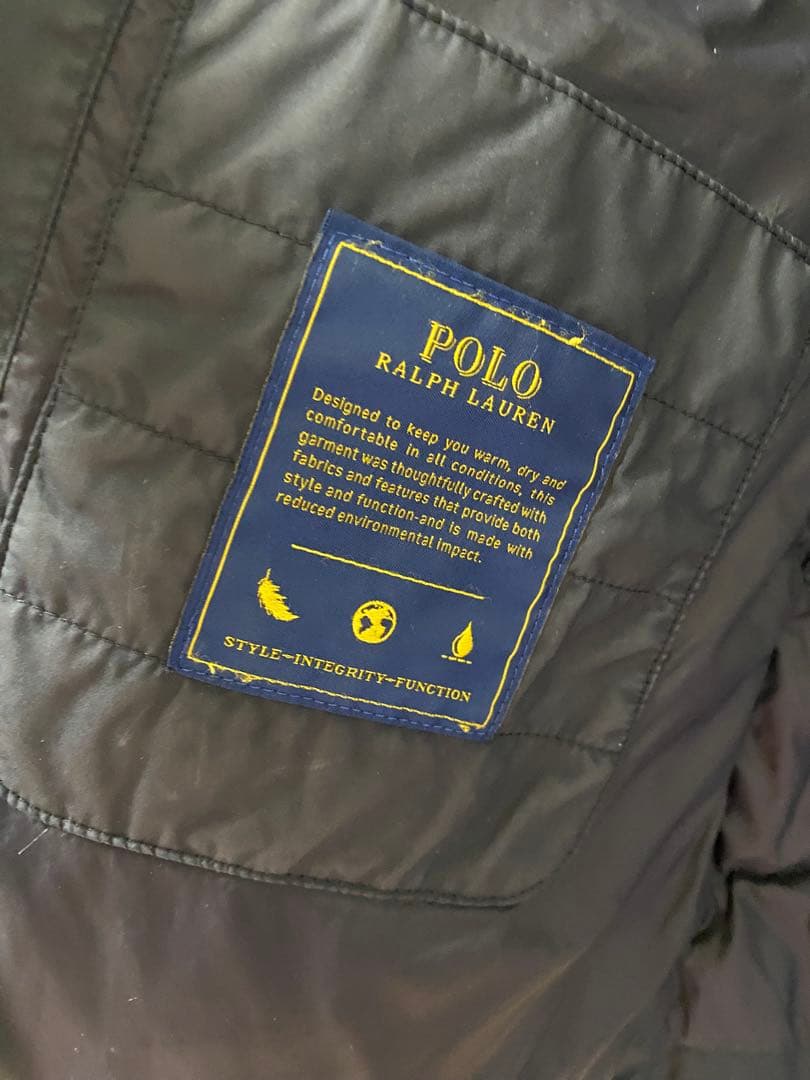 Polo Ralph Lauren ブラックダウンジャケット XS