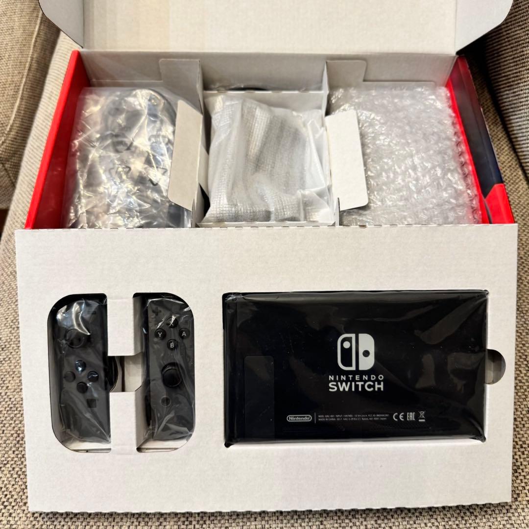 Nintendo Switch 本体(グレー)+人気ソフト4点セット まとめ売り