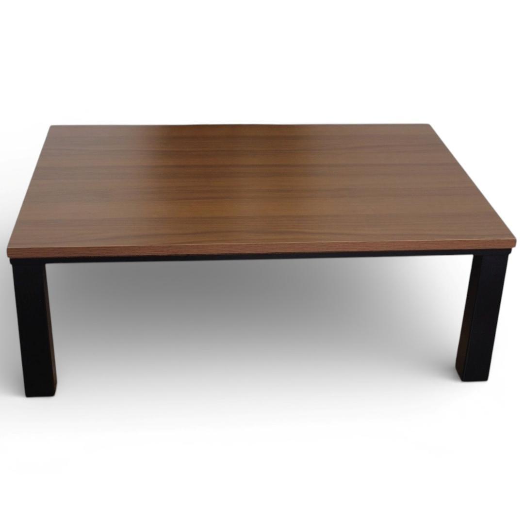 幅105㎝【新品訳あり】ヴィンテージ風 こたつテーブル 長方形 石英管ヒーター