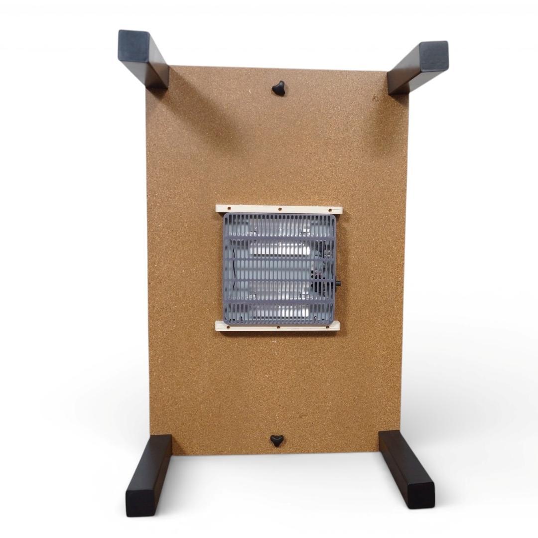 幅105㎝【新品訳あり】ヴィンテージ風 こたつテーブル 長方形 石英管ヒーター