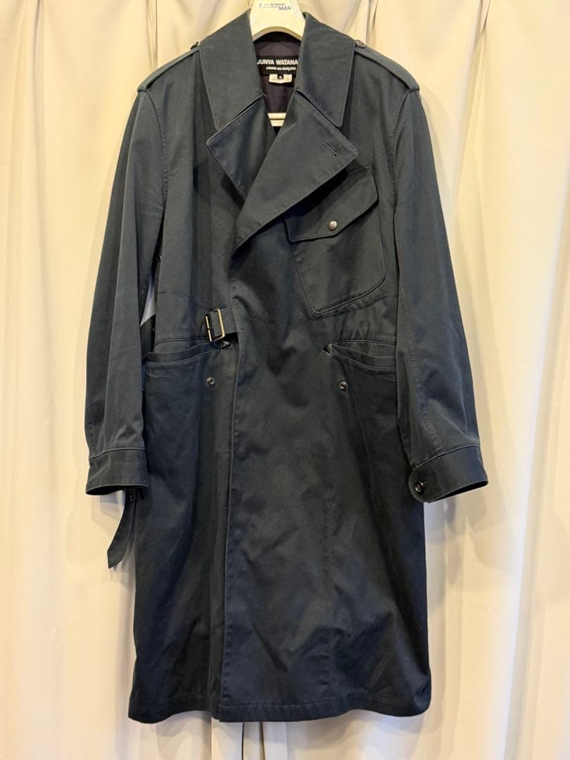 JUNYA WATANABE ネイビー モーターサイクルコート Sサイズ