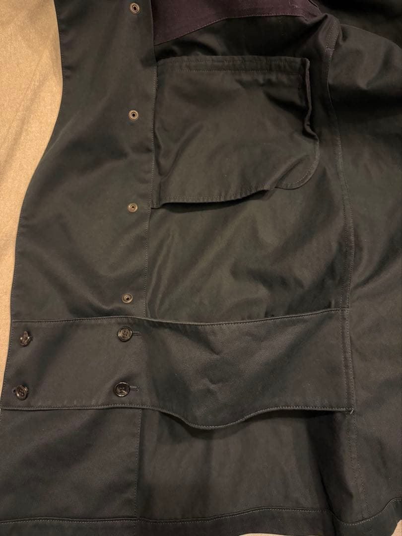 JUNYA WATANABE ネイビー モーターサイクルコート Sサイズ