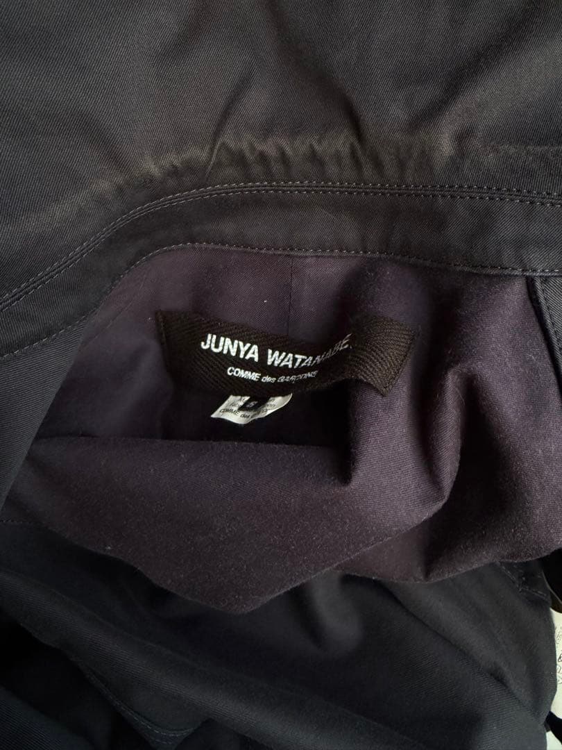 JUNYA WATANABE ネイビー モーターサイクルコート Sサイズ