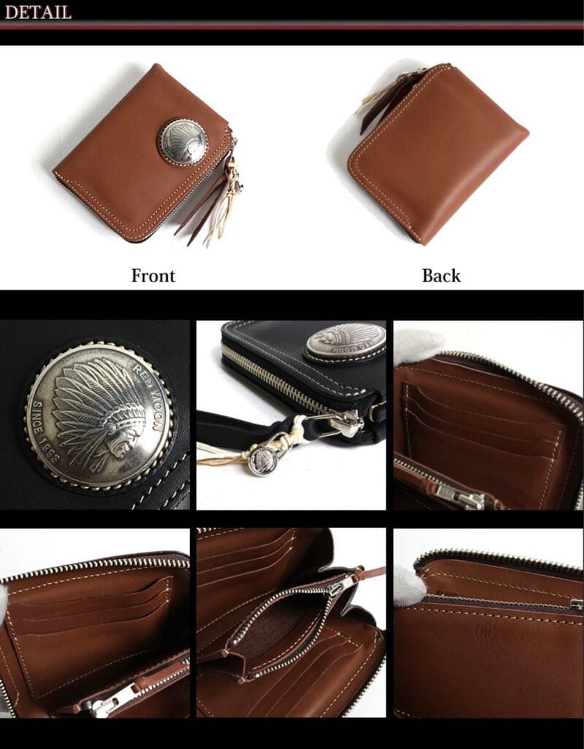 REDMOON レッドムーン 二つ折り財布