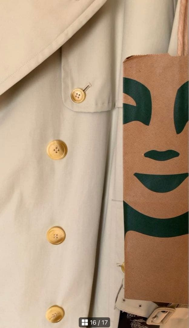 M*m様 【オークション】百貨店購入　バーバリーBURBERRYトレンチコート