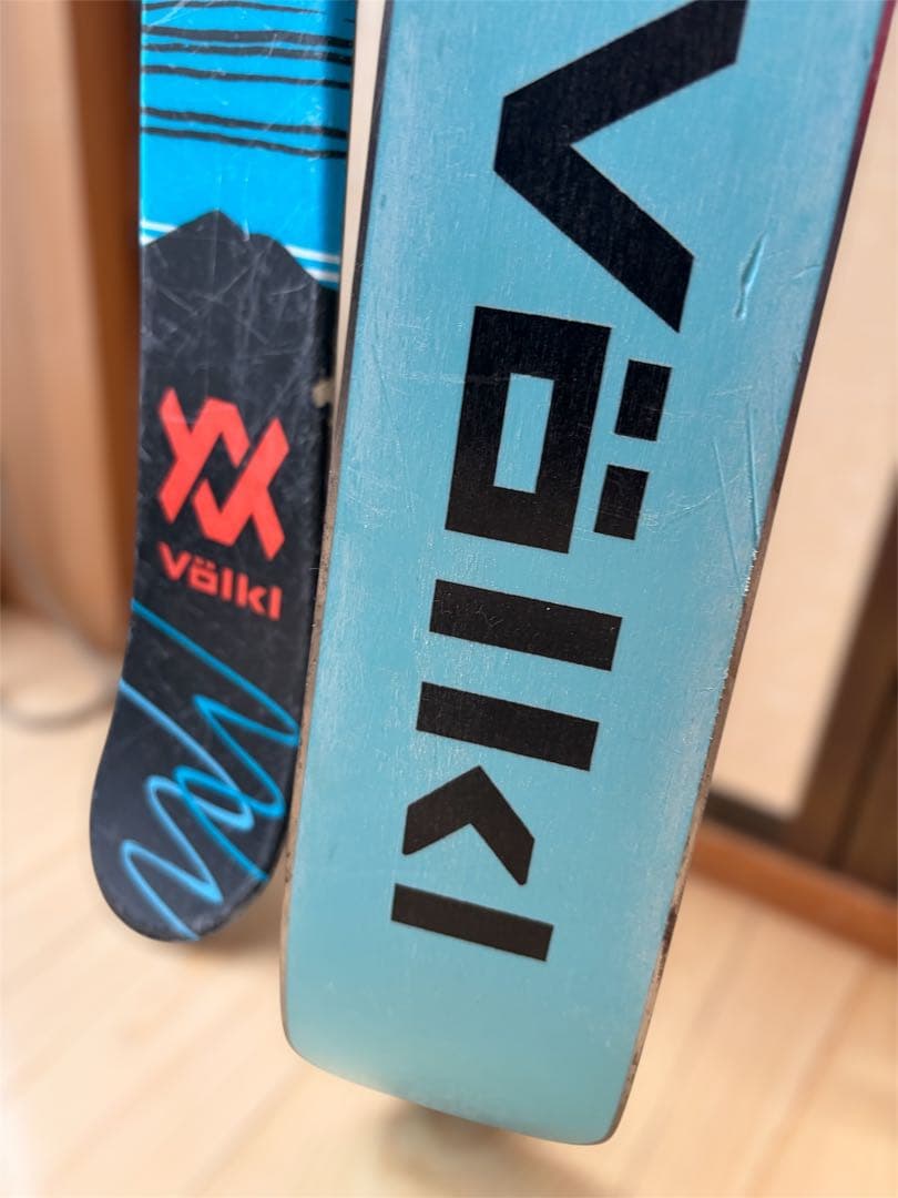 フォルクル(VOLKL Jr.)スキー板 ビンディング　ソールカバー付148cm