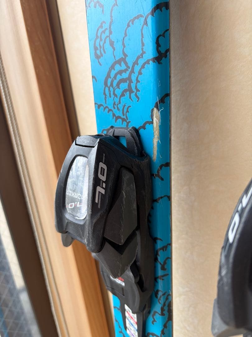 フォルクル(VOLKL Jr.)スキー板 ビンディング　ソールカバー付148cm