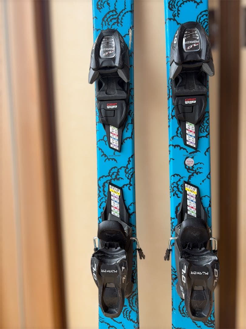 フォルクル(VOLKL Jr.)スキー板 ビンディング　ソールカバー付148cm