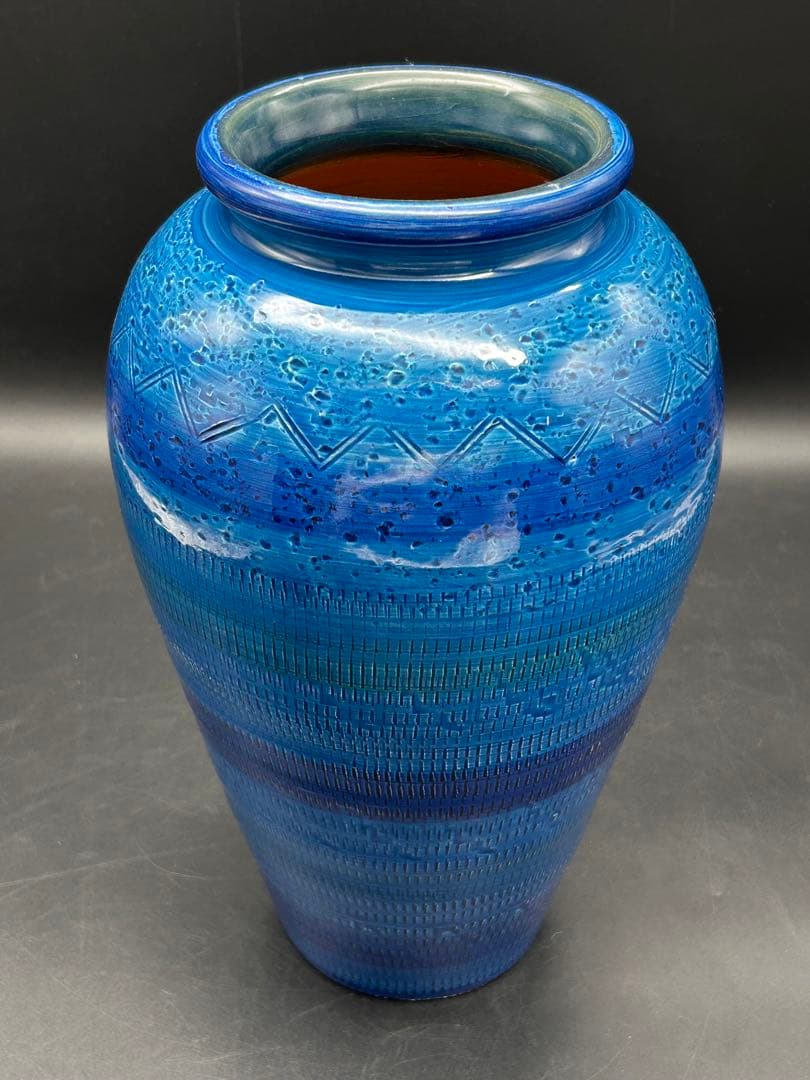 【希少】Bitossi ビトッシ　フラワーベース　花瓶　置物　大型　イタリア