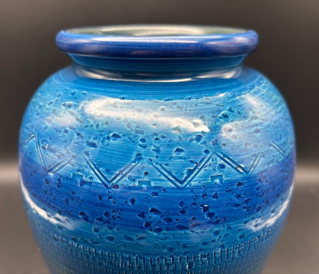 【希少】Bitossi ビトッシ　フラワーベース　花瓶　置物　大型　イタリア