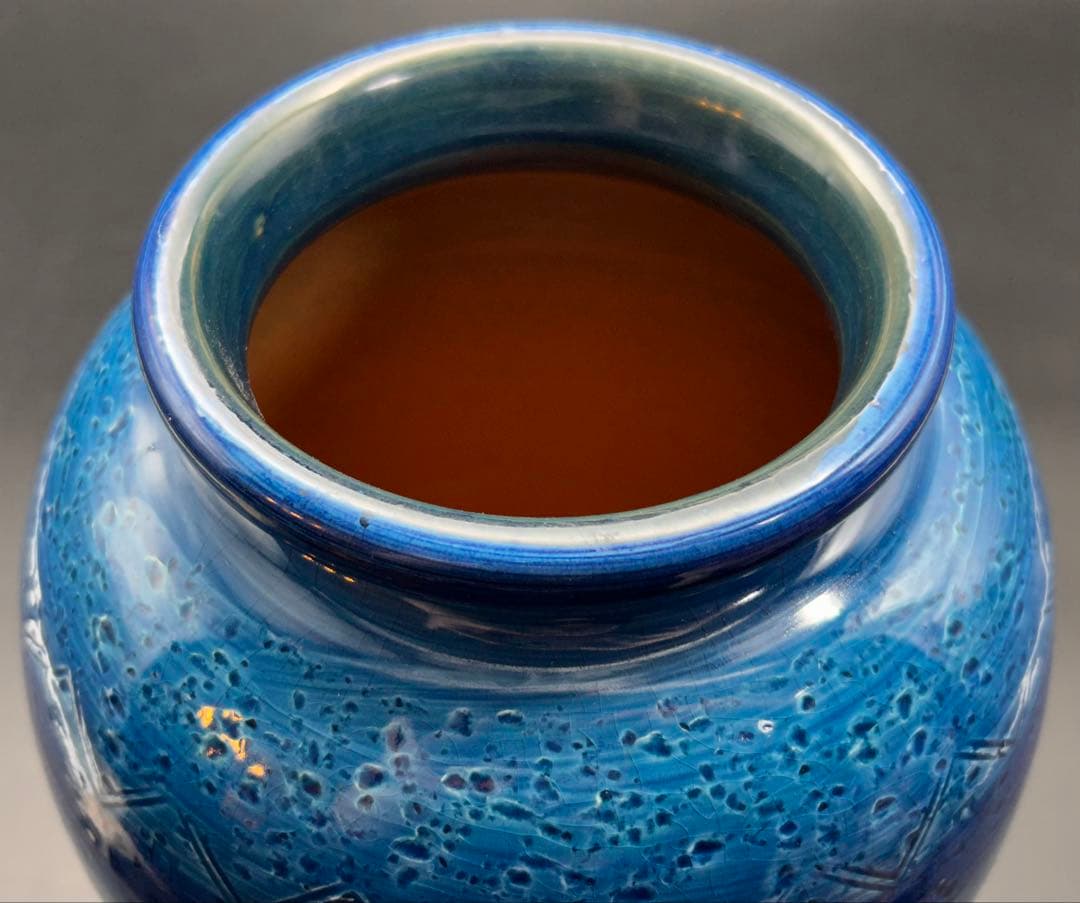 【希少】Bitossi ビトッシ　フラワーベース　花瓶　置物　大型　イタリア