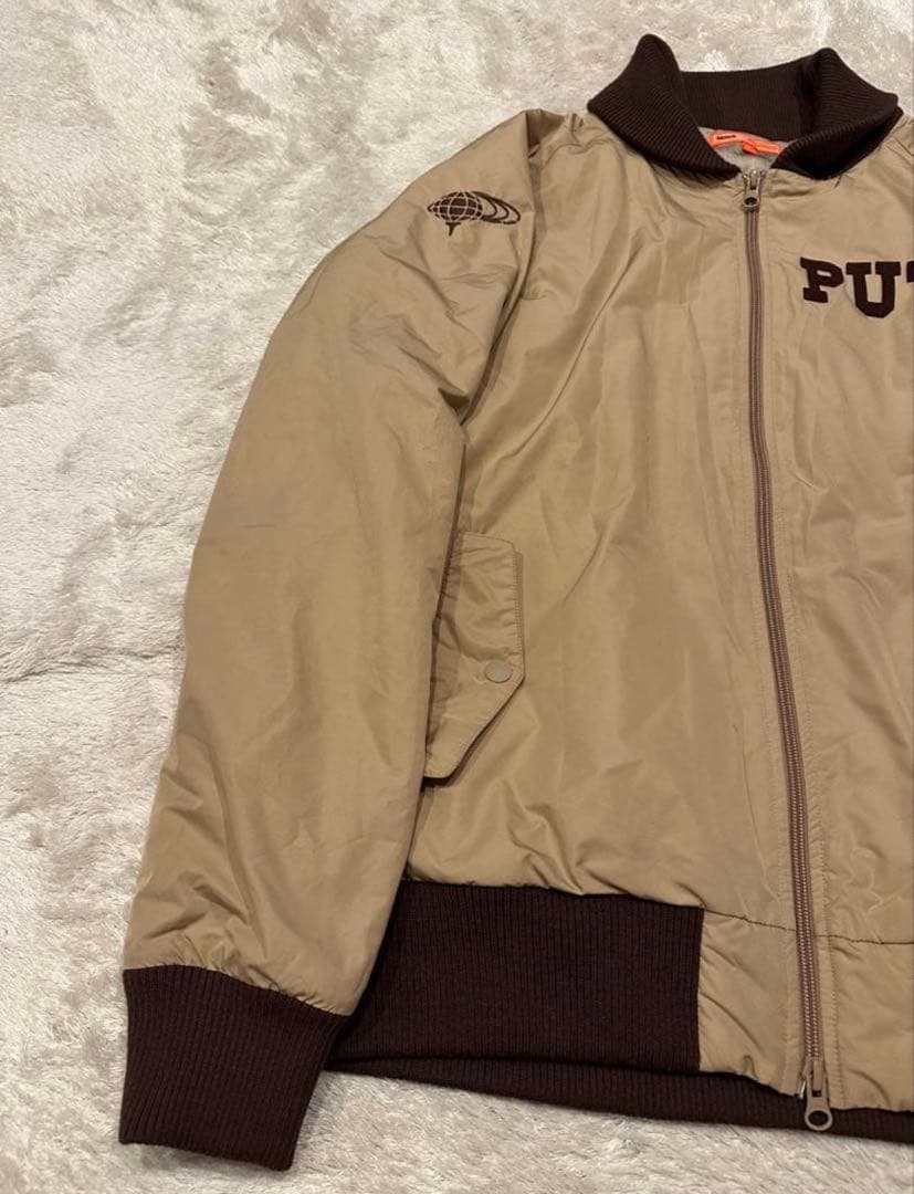 特大XL BEAMS GOLF ジャケット　ブルゾン　メンズ　中綿　ゴルフウェア