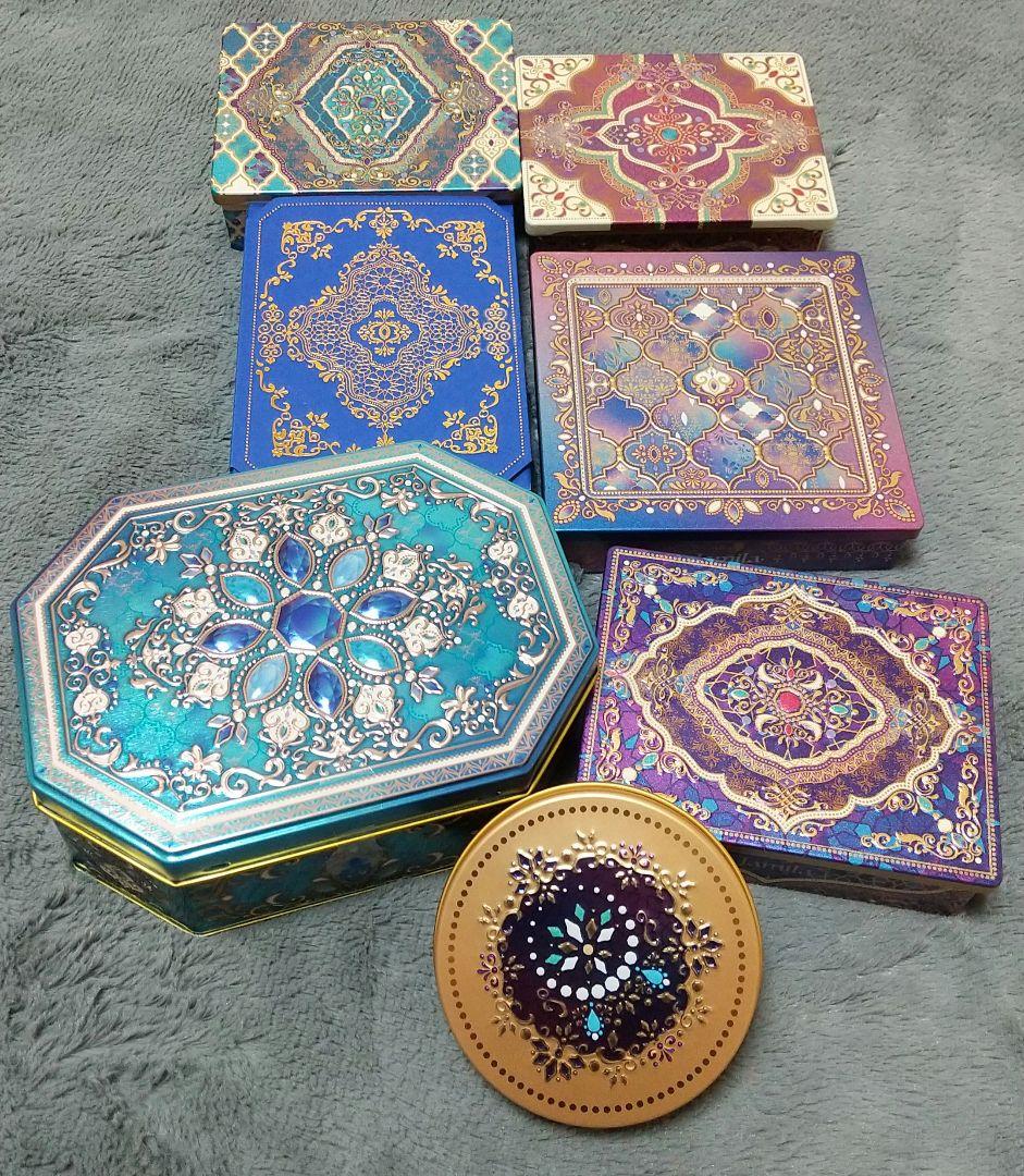 【新品未開封】メリーチョコレート ジャミーラ 全種類 & ヒラール 空缶のみ