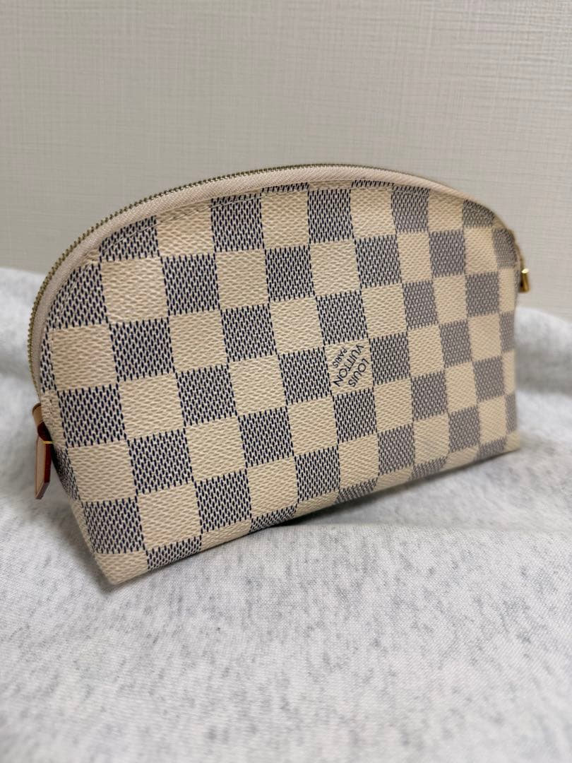 【美品】LOUIS VUITTON ダミエ・キャンバス ポーチ