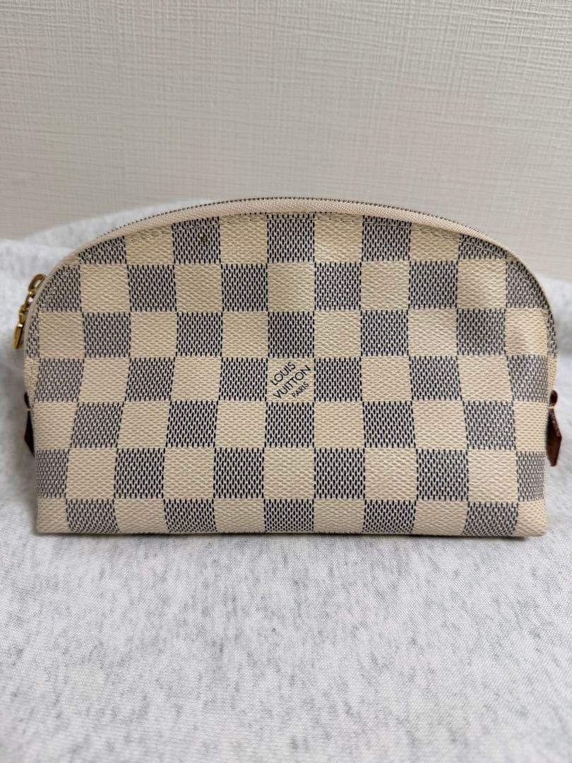 【美品】LOUIS VUITTON ダミエ・キャンバス ポーチ